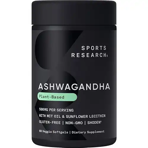 Ashwagandha Softgels by Sports Research®